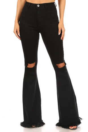 Disco Bell Bottom Pants Wildflowers & Denim