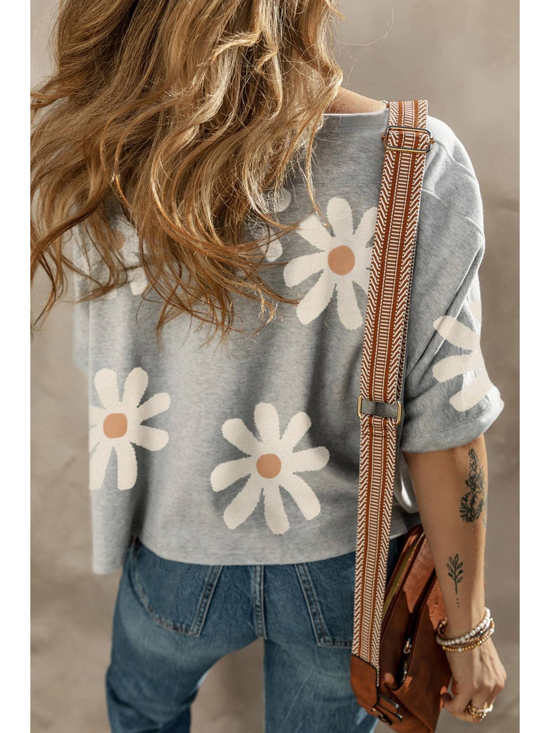 Float Flower Shirt Wildflowers & Denim