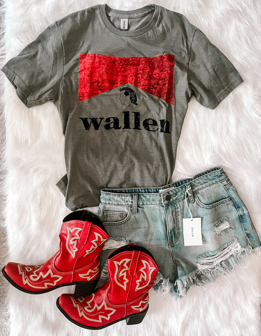 Morgan Wallen TShirt Wildflowers & Denim