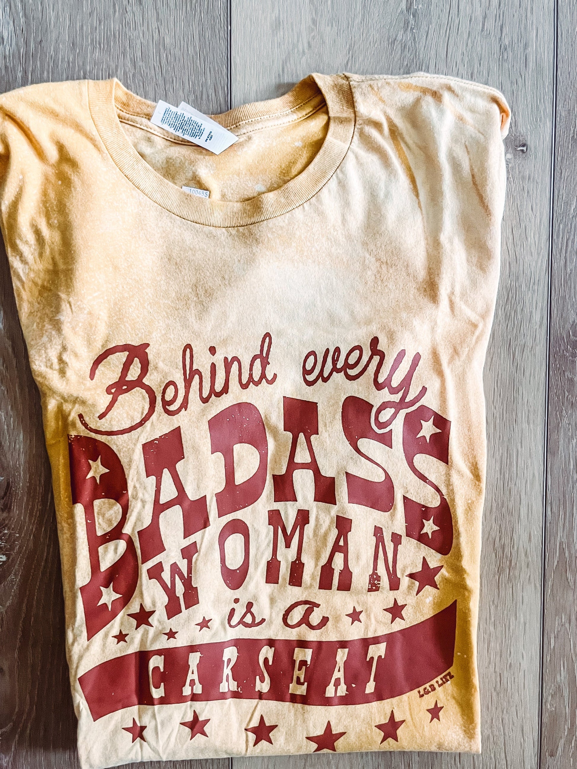 Bad a$$ Woman Wildflowers & Denim