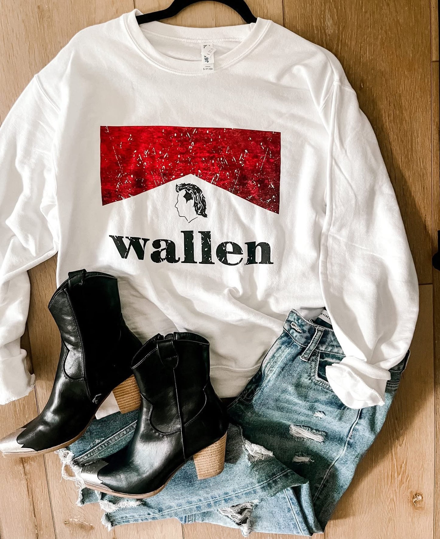 Morgan Wallen Crew Neck Wildflowers & Denim