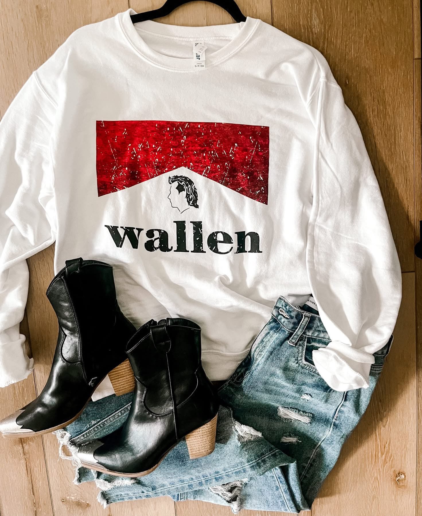 Morgan Wallen Crew Neck Wildflowers & Denim