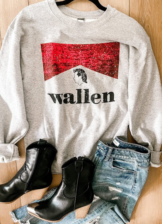 Morgan Wallen Crew Neck Wildflowers & Denim