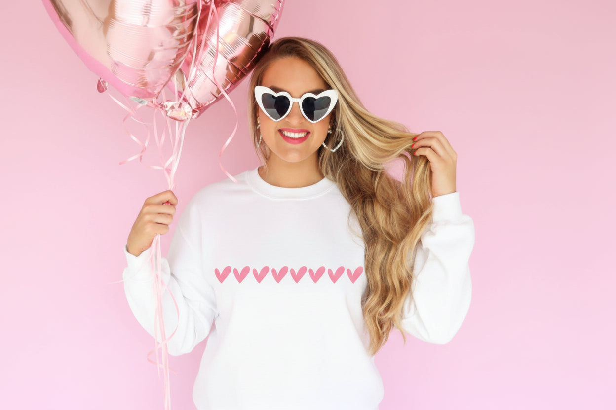 Hearts Crewneck