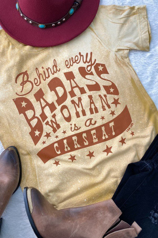 Bad a$$ Woman Wildflowers & Denim