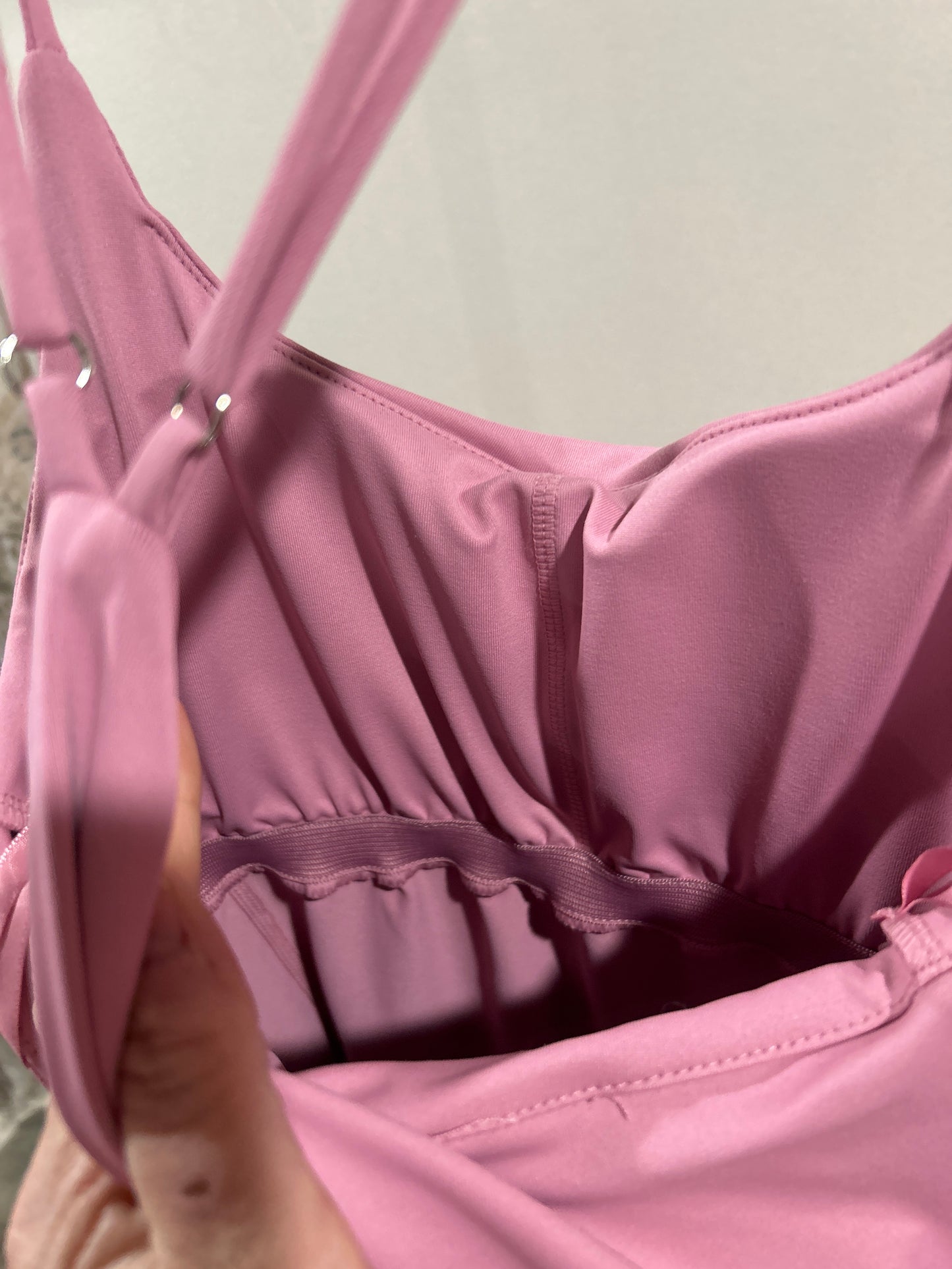 Sleeveless Active Minidress with Unitard