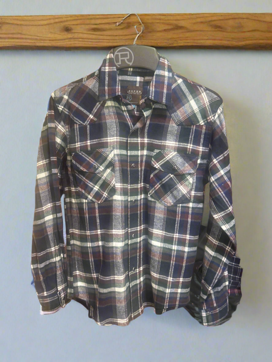 Roper Flannel Wildflowers & Denim