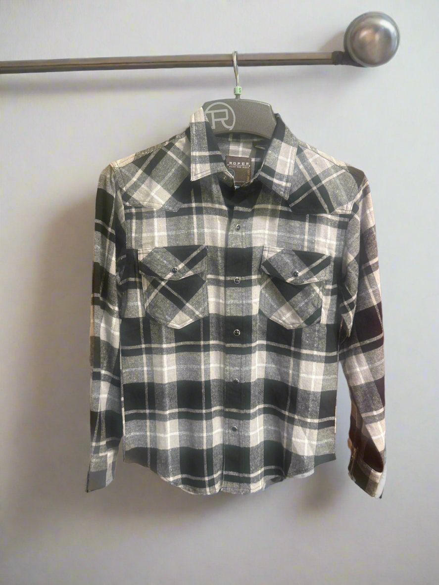 Roper Flannel Wildflowers & Denim