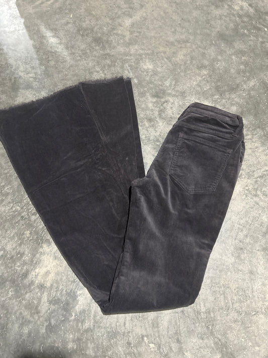 Black Corduroy Bell Bottoms Wildflowers & Denim