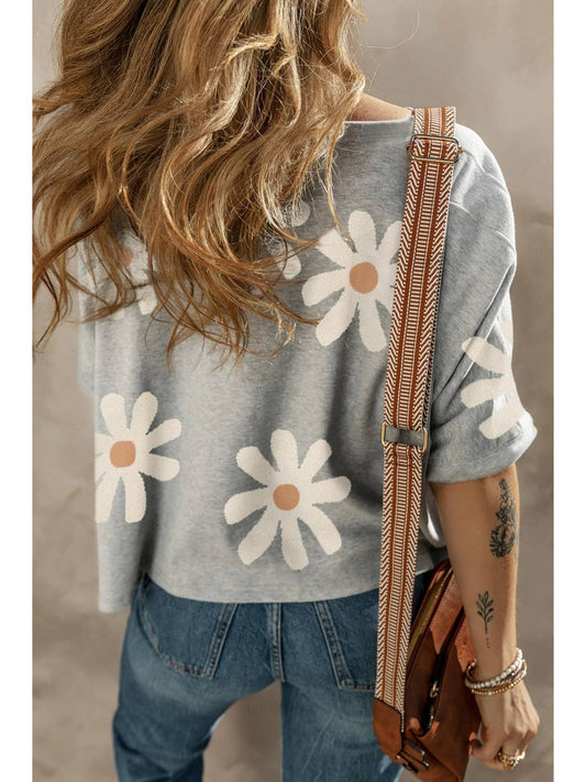 Float Flower Shirt Wildflowers & Denim