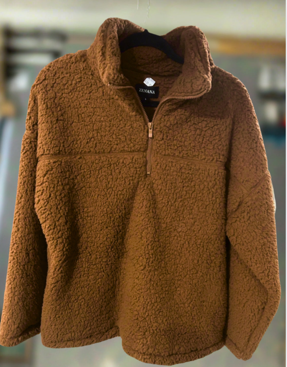 Sherpa Quarter Zip ZENANA