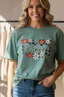 Daisy Teacher Tee