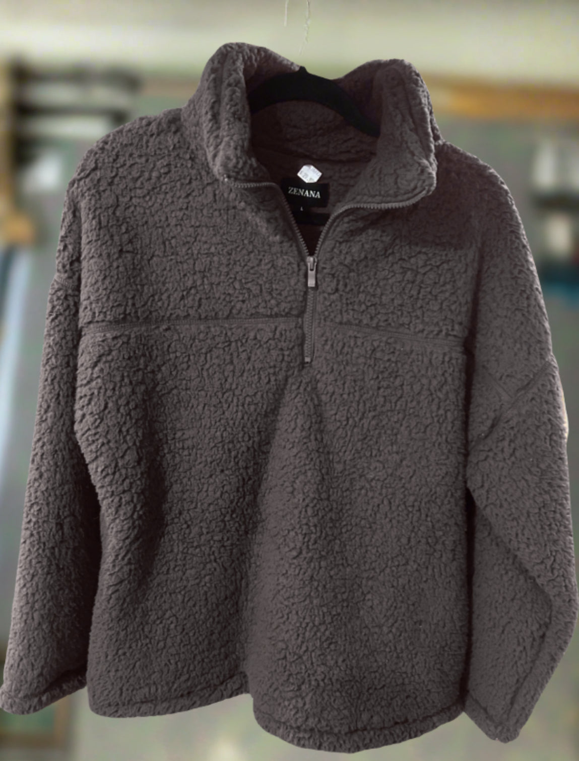 Sherpa Quarter Zip ZENANA