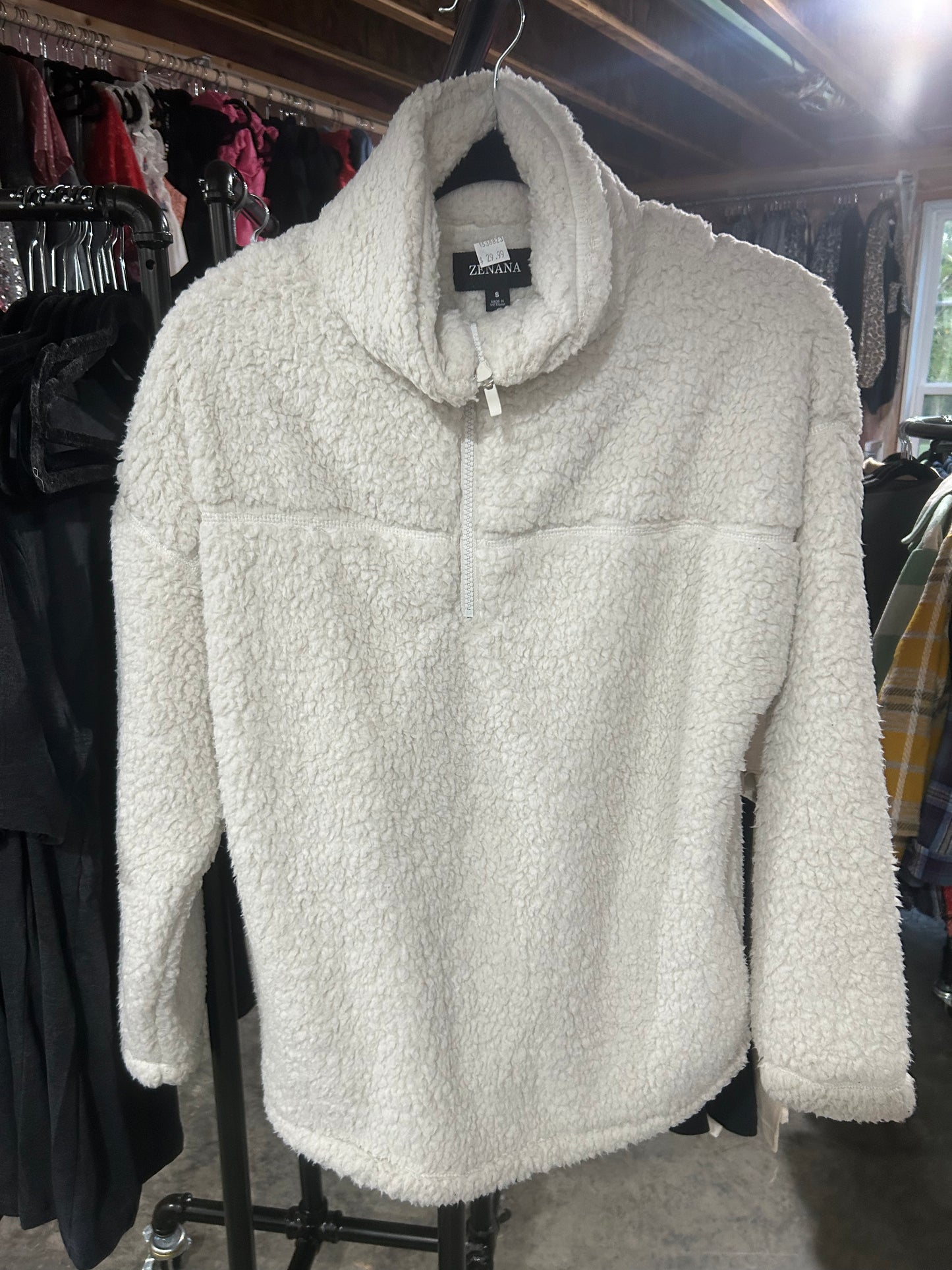 Sherpa Quarter Zip ZENANA