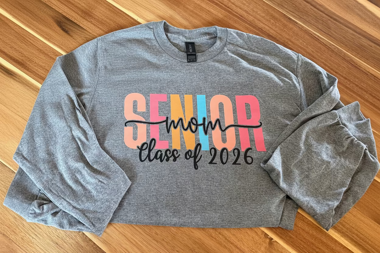 Senior Mom Long Sleeve Tee